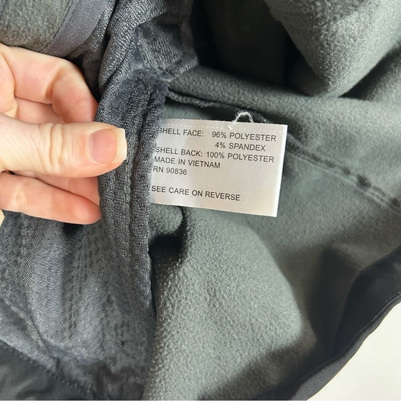 Verizon Black Soft Shell Jacket Women’s S Small Eddie Bauer Full Zip Pockets - Picture 11 of 16